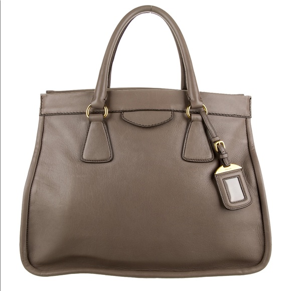 Prada City Calf Satchel - Picture 1 of 5